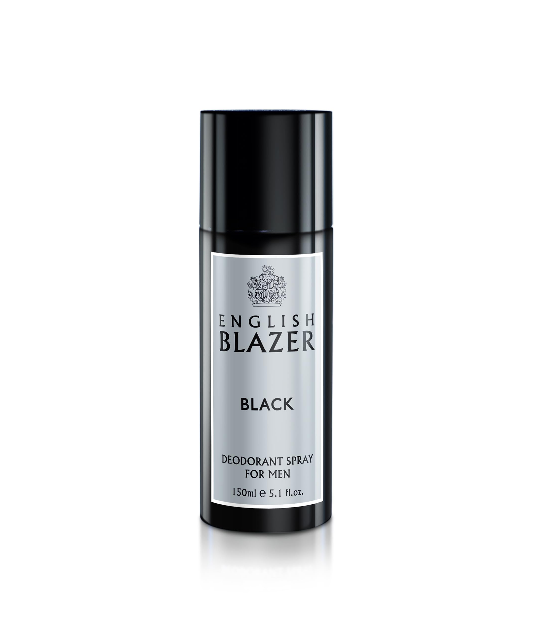 Men's English Blazer Black Body Spray - 150ml | Long-Lasting Fragrance for Work, Date & Night Out