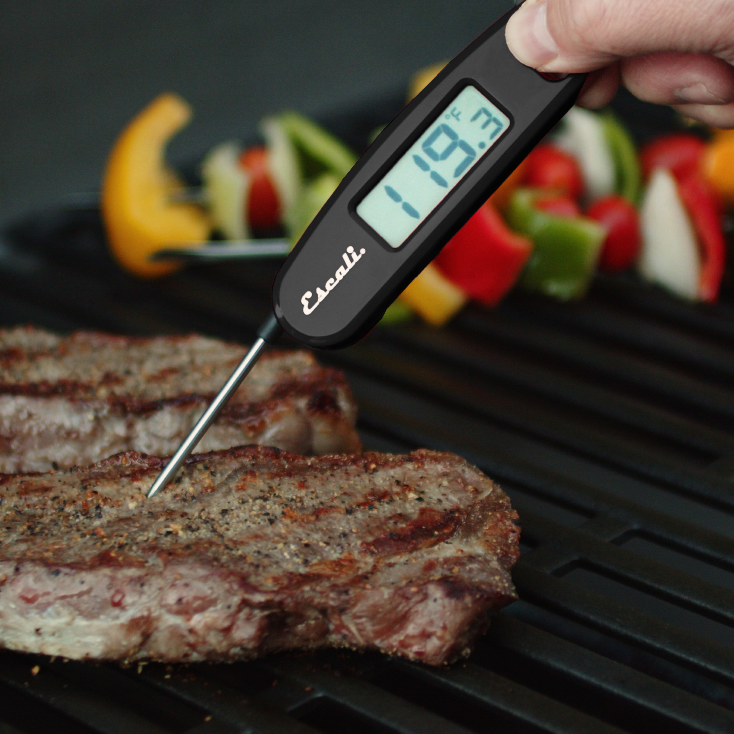 Portable Digital Thermometer for Adults & Kids - Fast & Accurate Fever Check - Compact Folding Design - Perfect for Home, Travel, and Medical Use
