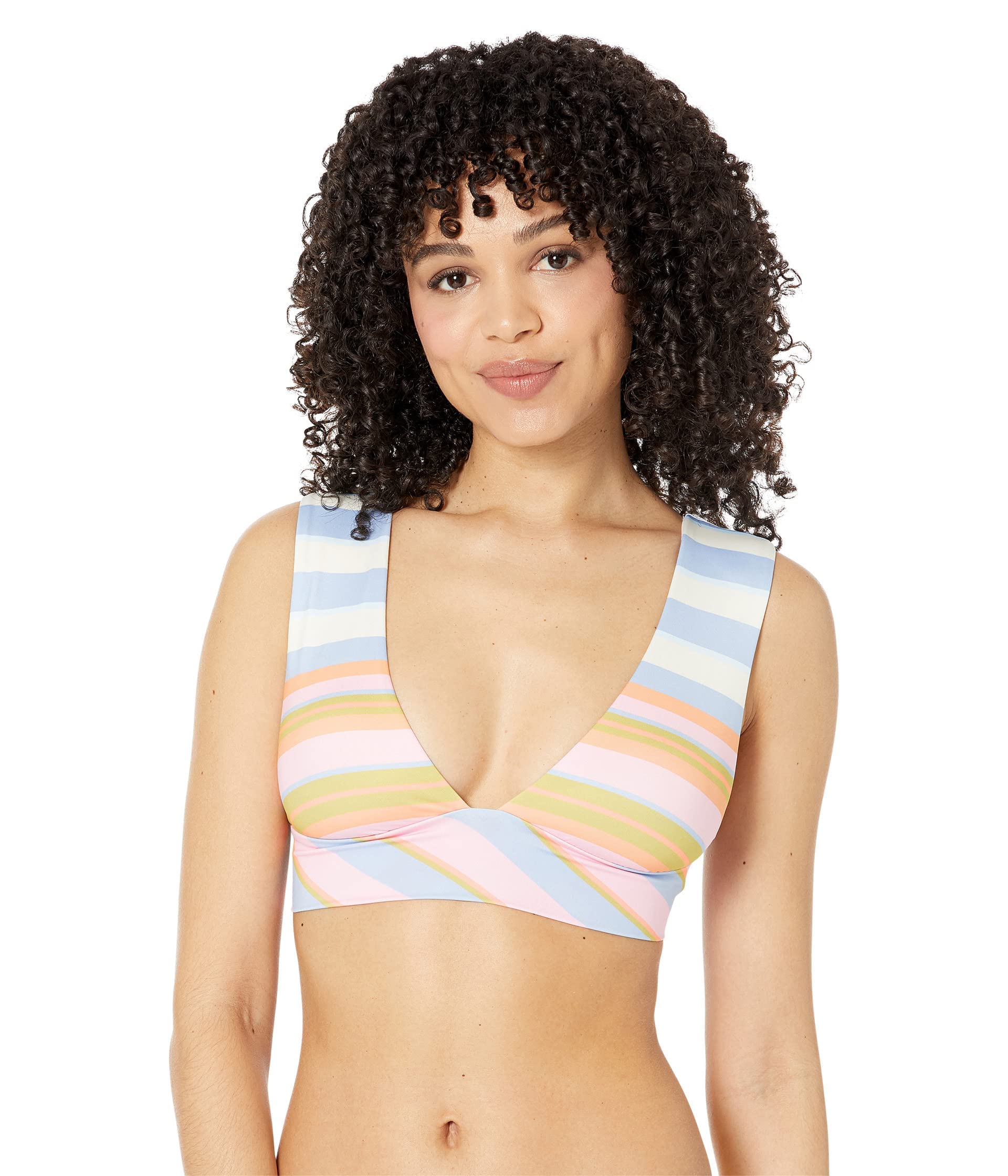 Billabong Women's Standard Break of Dawn Plunge Bikini Top - Comfortable Swimwear for Beach, Pool & Summer Vacations
