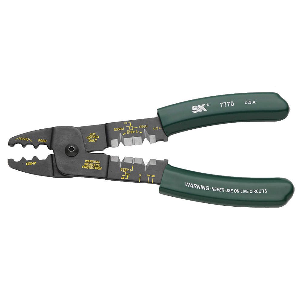 Premium Coaxial Cable Cutter - Professional RG6/RG59 Cable Cutting Tool for TV, Internet & Satellite Installations - Perfect for DIY Home Theater Setup & AV Installations