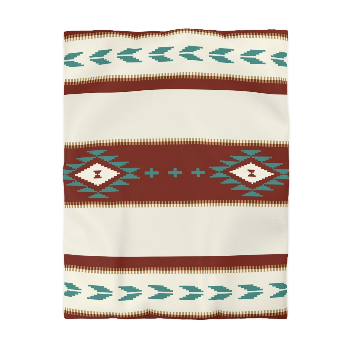 Microfiber Duvet Cover Sedona Falls Print - Twin, Queen & King Size Polyester Bedding Set for Bedroom | Soft & Breathable Duvet Cover for All Seasons - Perfect for Master Bedroom, Guest Room & Vacation Homes