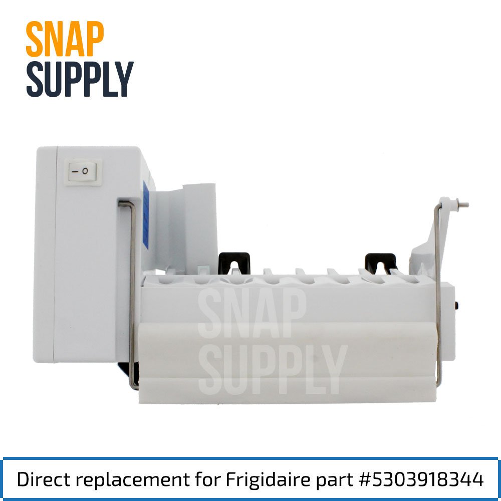PRYSM 5303918344 Refrigerator Ice Maker Replacement - Compatible with Electrolux, Frigidaire, Gibson, Kelvinator, Westinghouse | Easy DIY Installation | Perfect for Home Kitchen & Office Break Room Refrigerators