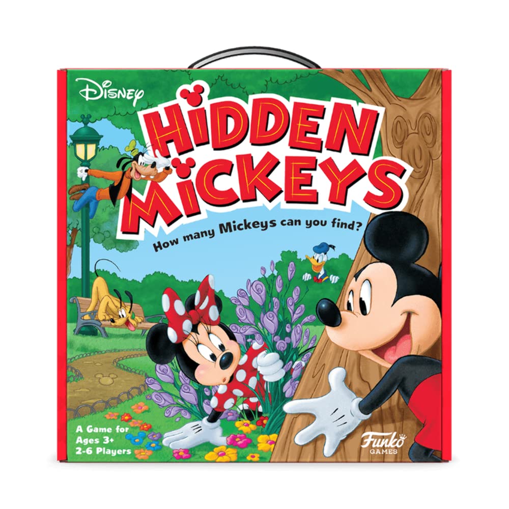 Funko Disney Hidden Mickeys Collectible Figures - Limited Edition Disney Character Toys for Kids & Adults - Perfect for Disney Fans, Gift Giving, and Home Decor