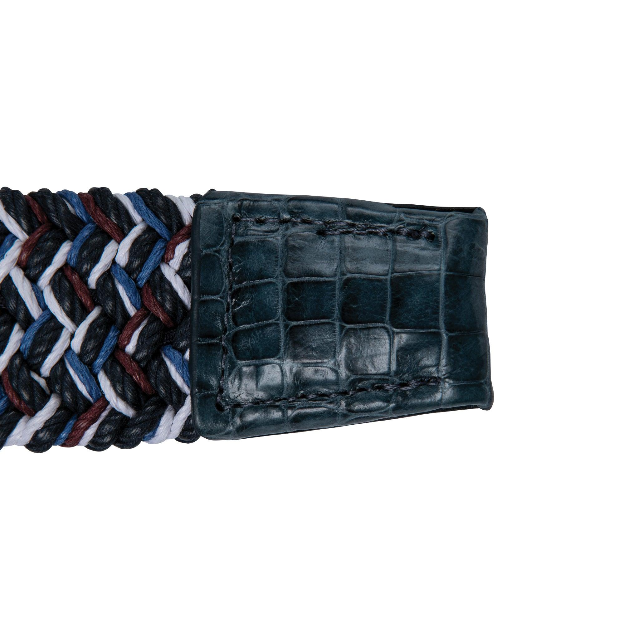 Premium Marine Sport Stretch Belt with Crocodile Tabs - Durable Adjustable Waistband for Fishing, Boating & Outdoor Activities | Water-Resistant Comfort Belt for Men & Women