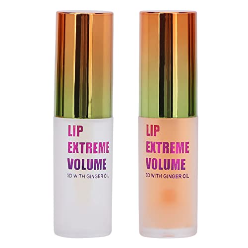 **Lip Plumping Serum & Plumper Set - Reduce Lip Lines & Wrinkles, 2-Piece Day & Night Lip Care for Hydration & Repair - Perfect for Dry Lips & Anti-Aging Routine**
