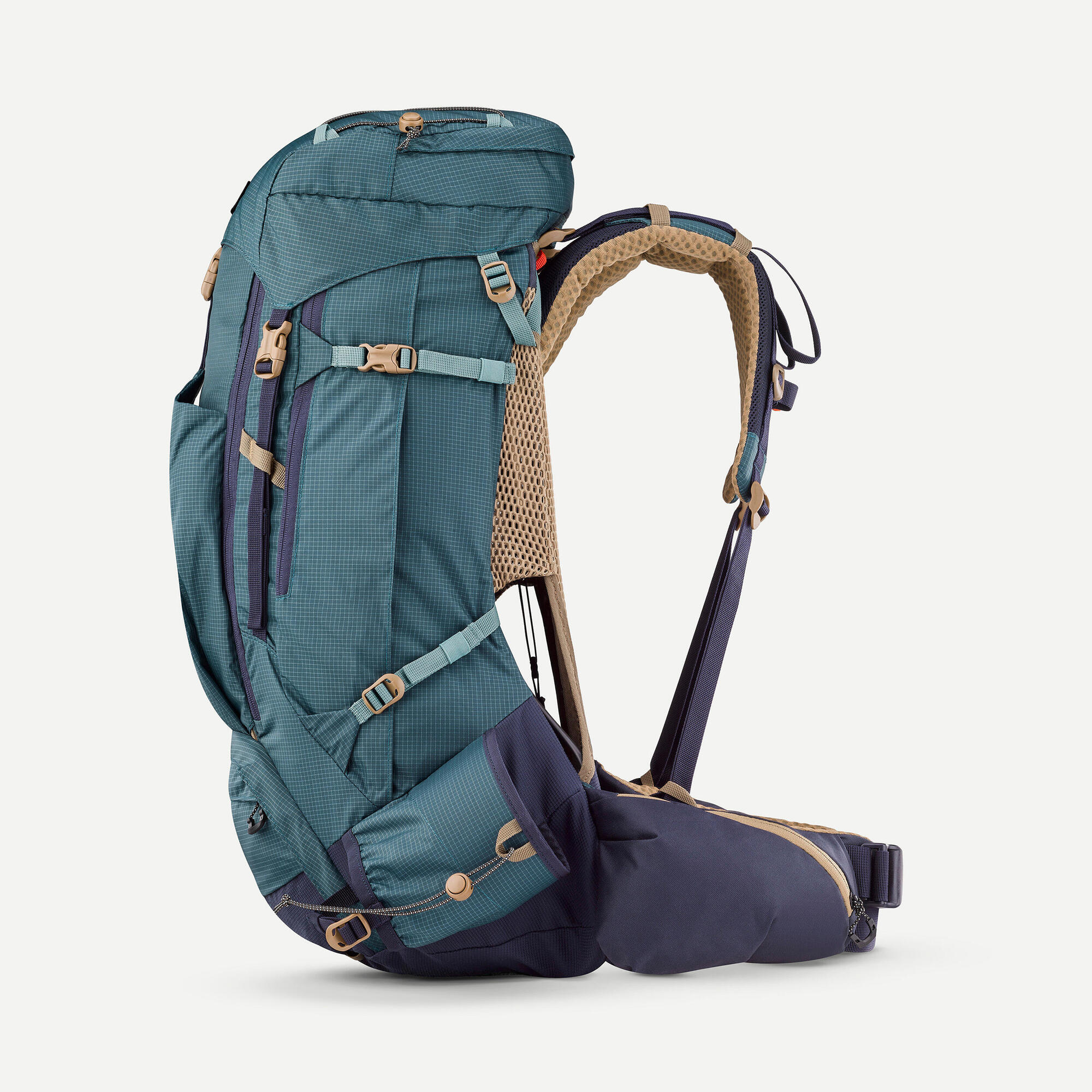 Simond MT500 Air 50+10L Men's Hiking Backpack - Lightweight & Durable for Outdoor Camping, Trekking & Travel Adventures