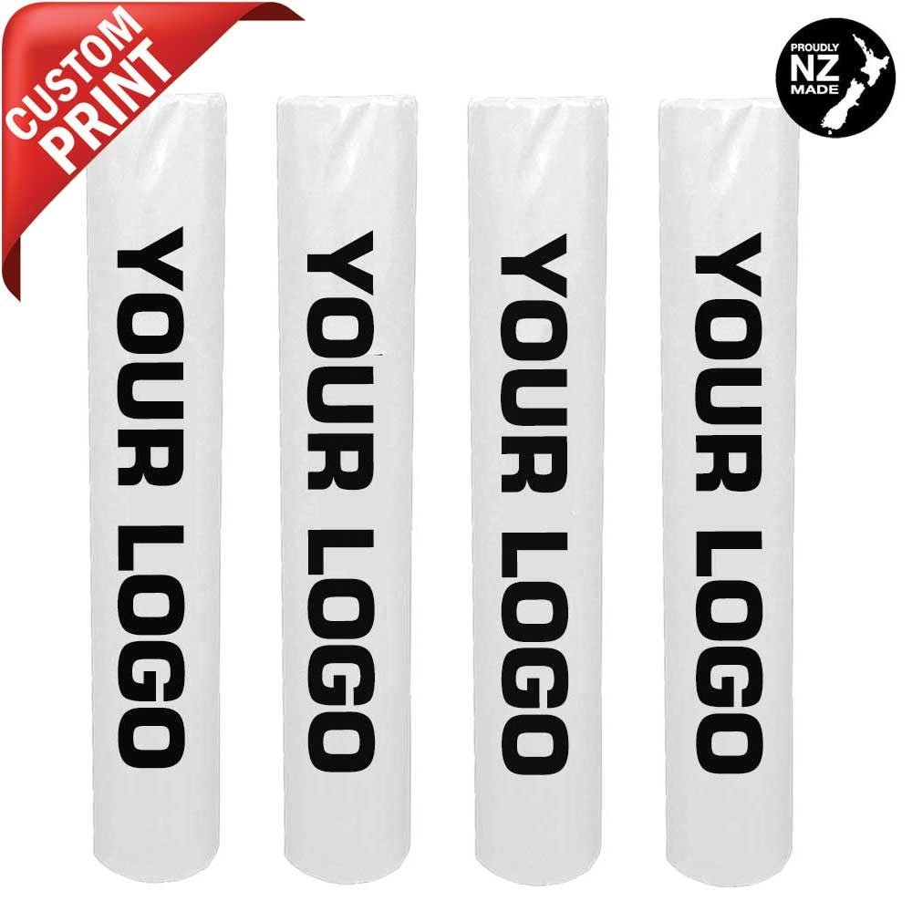 Printed Wrap Around Post Pads - Soft Foam Cushion for Mailbox Posts, Fence & Deck Railings | Outdoor Protection & Safety for Kids & Pets | Weather-Resistant & Durable Design