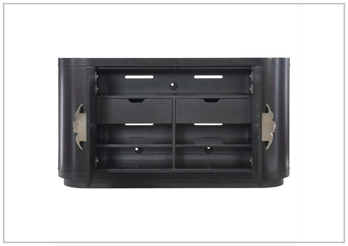 Bernhardt Silhouette 62.25'' Wide 2-Drawer Buffet Table - Elegant Dining Room Sideboard for Storage & Serving | Perfect for Entertaining & Home Decor