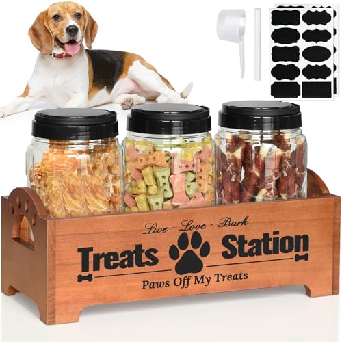 Brown-3 Plastic Jars