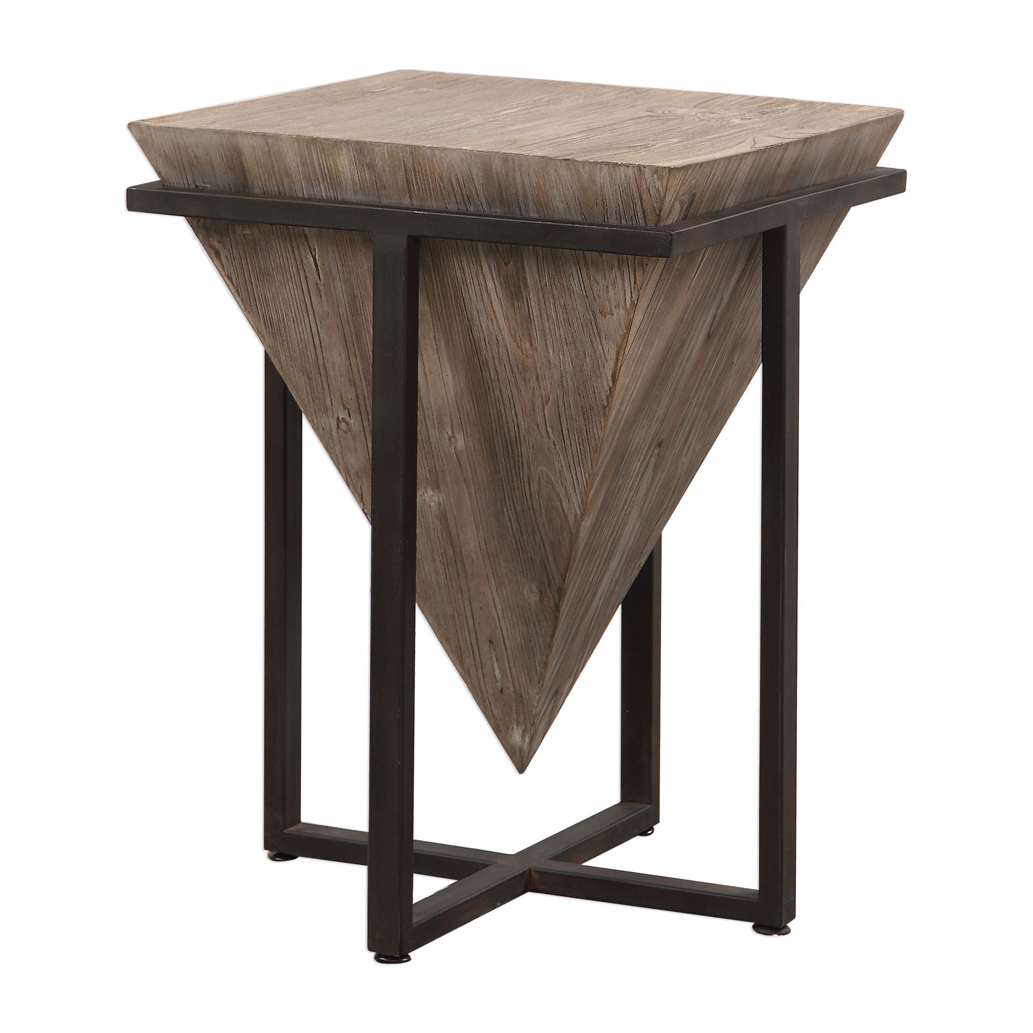 Bertrand Wood Accent Table Light Brown - Modern Side Table for Living Room, Bedroom & Office - Rustic End Table with Sturdy Wooden Frame - Perfect for Home Decor, Coffee Table Alternative