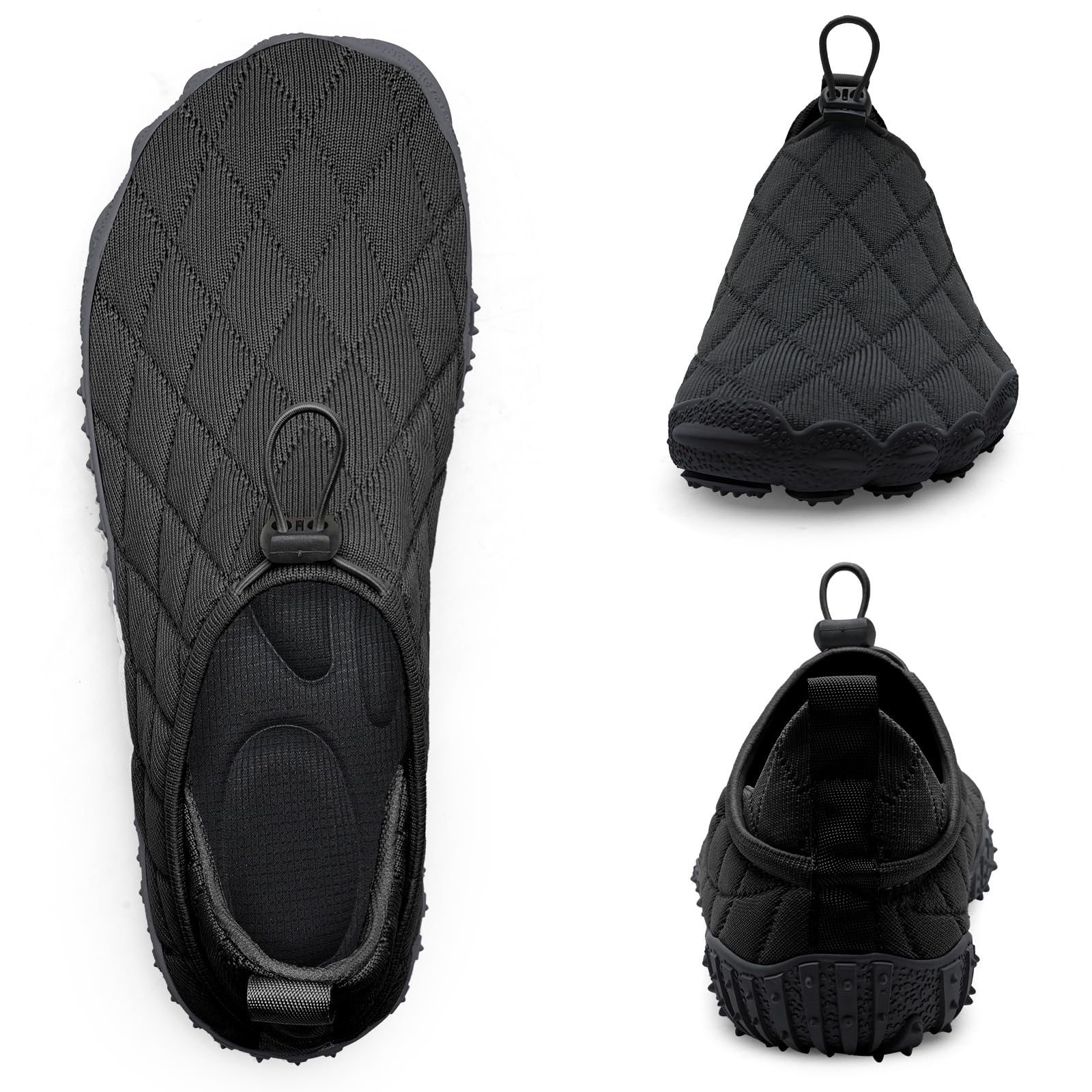 Barefoot Water Shoes for Women & Men - Breathable Wide Toe Slip-On Beach Walking Shoes | Comfortable Travel & Minimalist Zero Drop Sneakers for Swimming, Surfing, Yoga & Outdoor Activities