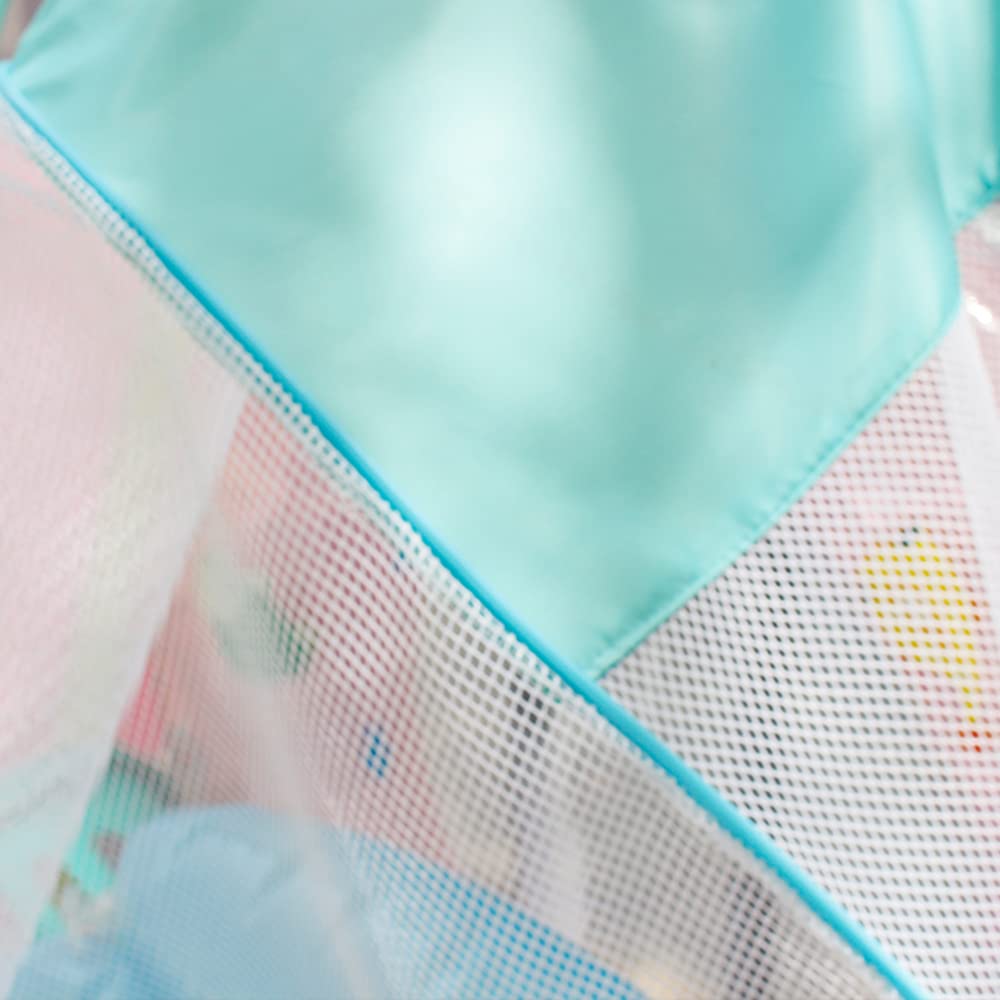 VALINK Pool Float Storage Bag - Large Hanging Net Organizer for Pool Toys, Swimming Accessories & Beach Gear - Perfect for Pool Fence, Backyard & Vacation Storage