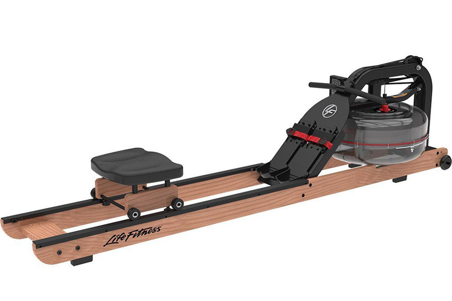 Life Fitness HX Row Trainer Water Rower - Premium Home Gym Equipment for Full-Body Workout | Perfect for Cardio Training, Strength Building & Indoor Rowing Exercises