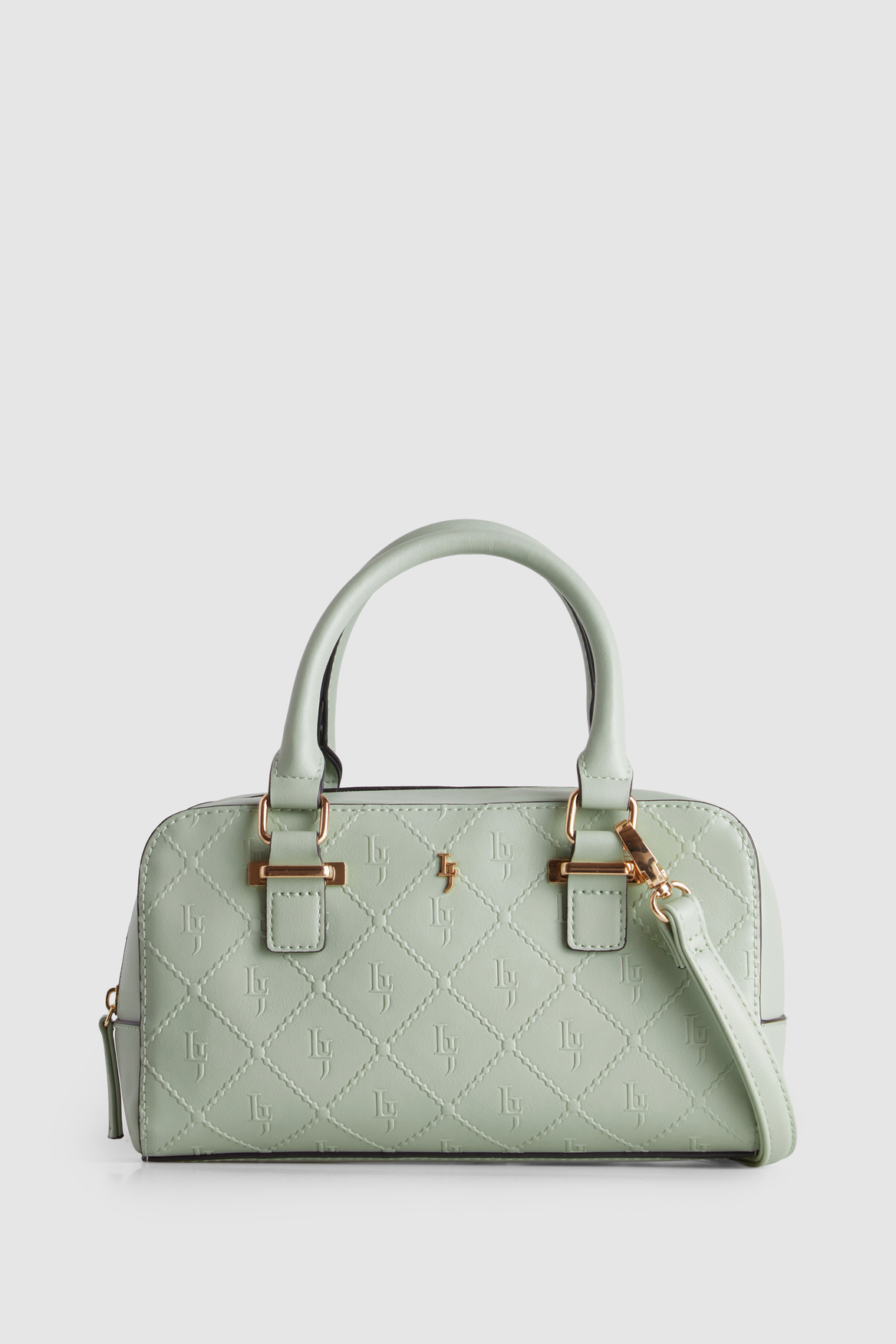 Embossed Leather Barrel Bag for Women - Stylish Crossbody Purse with Adjustable Strap, Perfect for Work, Travel & Everyday Use