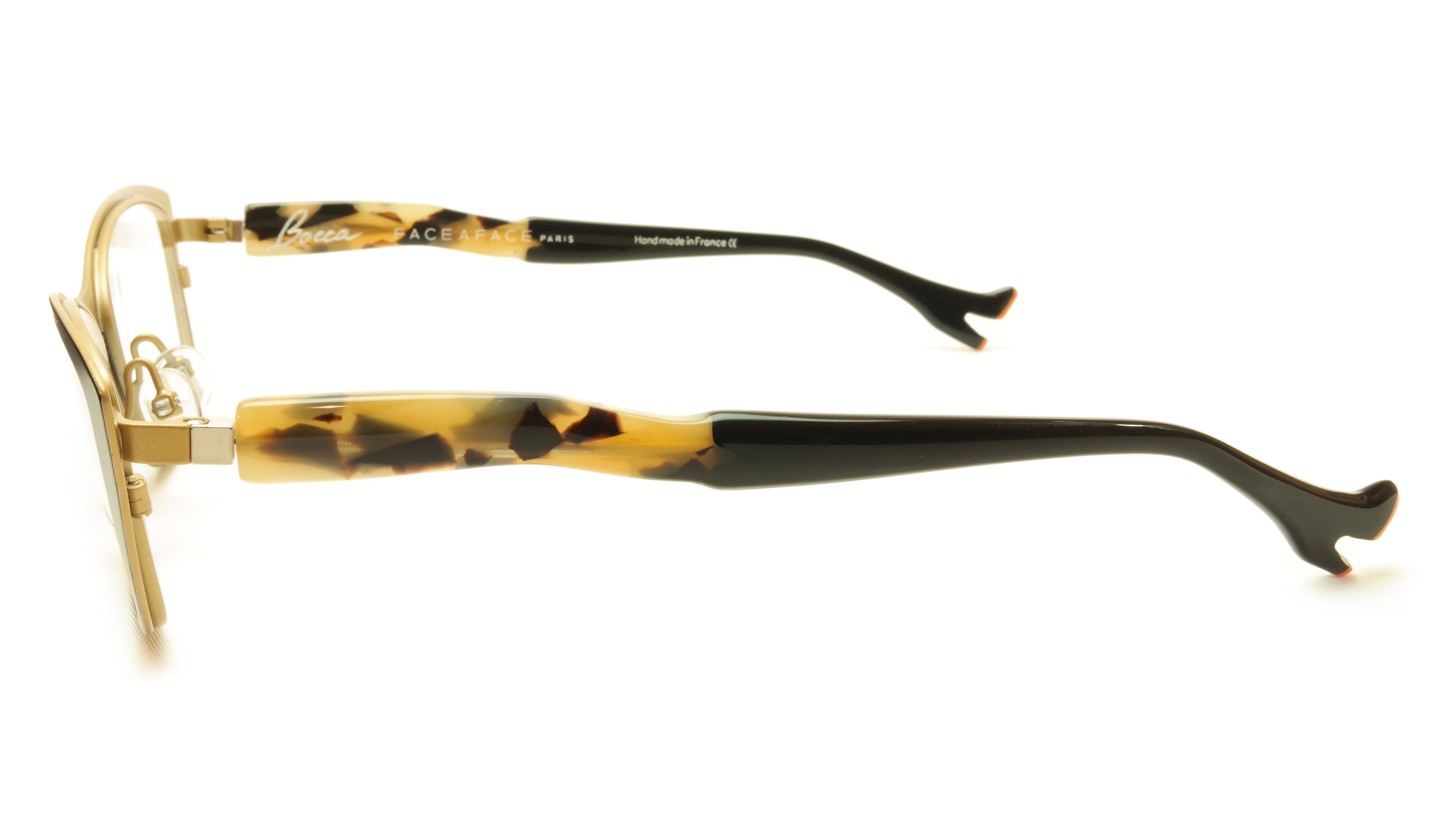 Face A Face Bocca Plaza 2 Col. 9339 Eyeglasses - Premium France Made Frames (53-15-142) | Stylish & Comfortable for Work, Reading & Everyday Wear