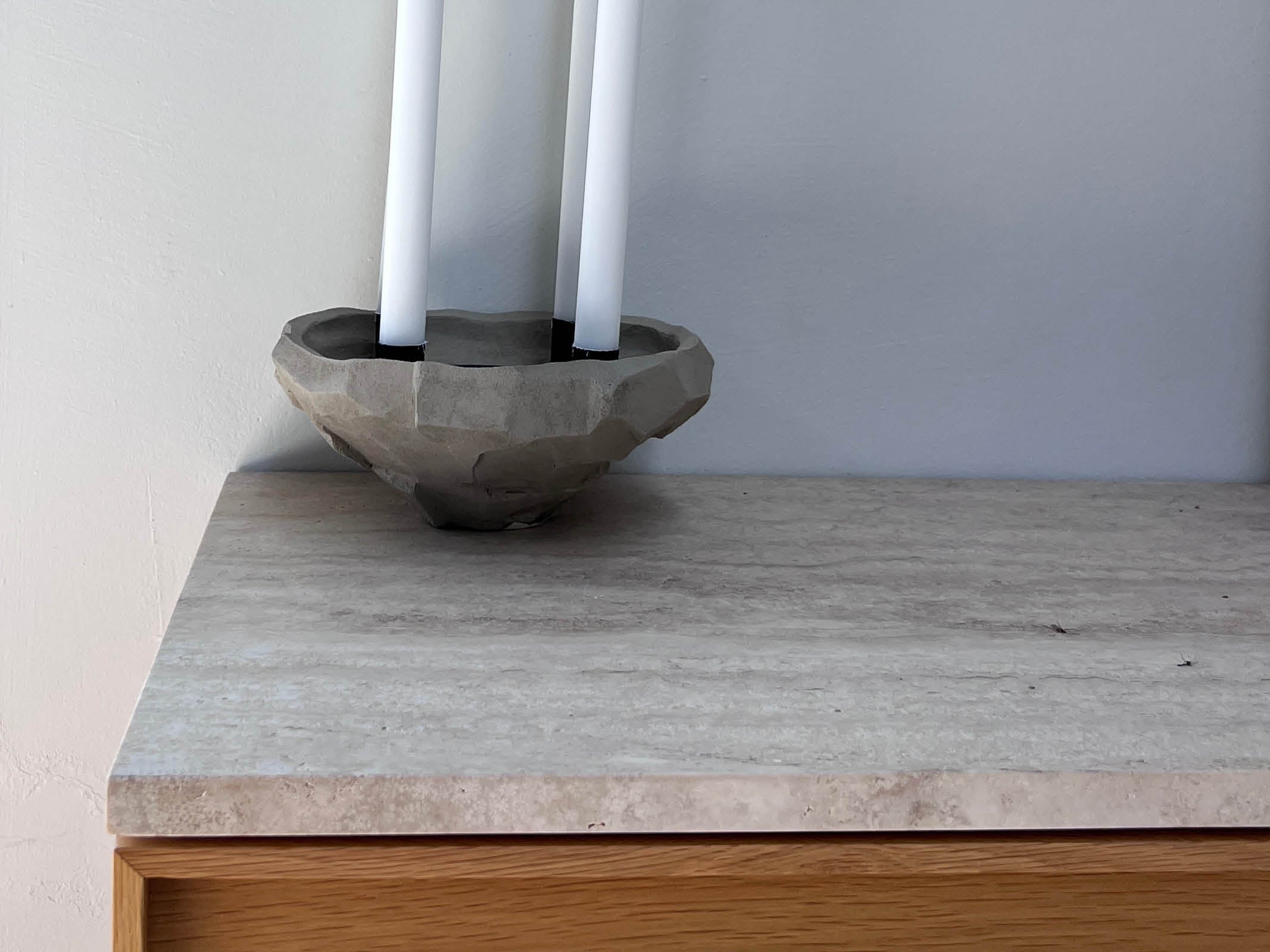Nuki Candle Bowl - Decorative Ceramic Candle Holder for Home Decor, Wedding Centerpieces, and Relaxing Aromatherapy | Perfect for Living Room, Bedroom, and Spa Ambiance