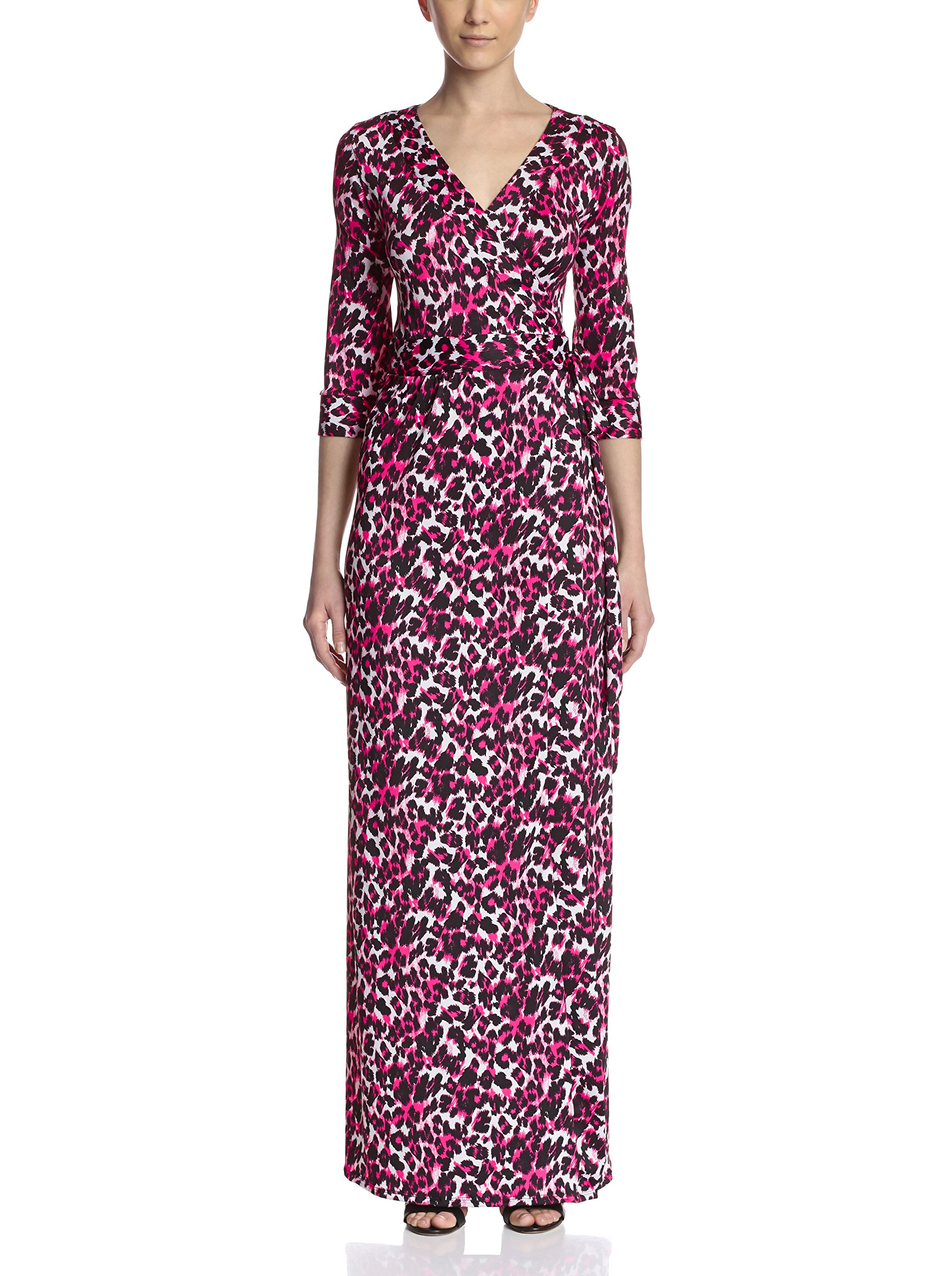 Melissa Masse Printed Wrap Dress for Women - Perfect for Office & Parties