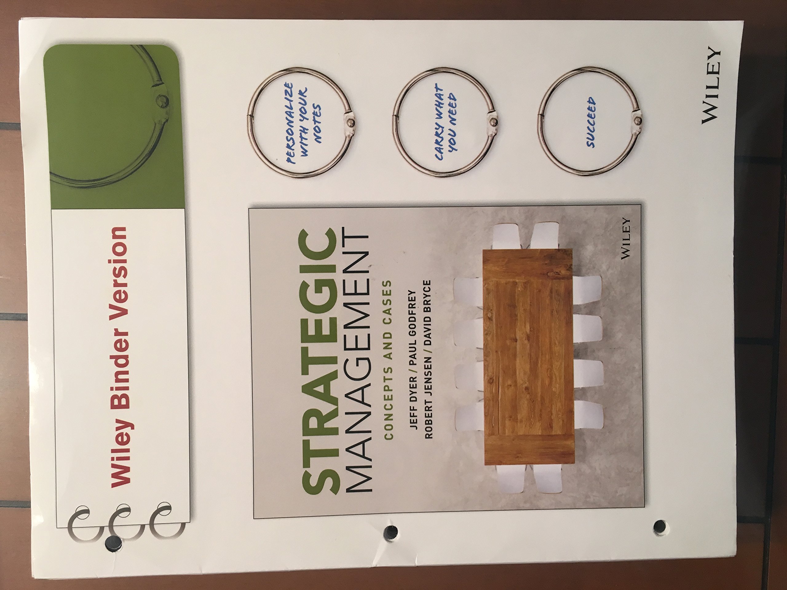 Strategic Management Binder Ready Version: Concepts and Cases Textbook for Business Students | Ideal for MBA Programs, Corporate Training & Self-Study