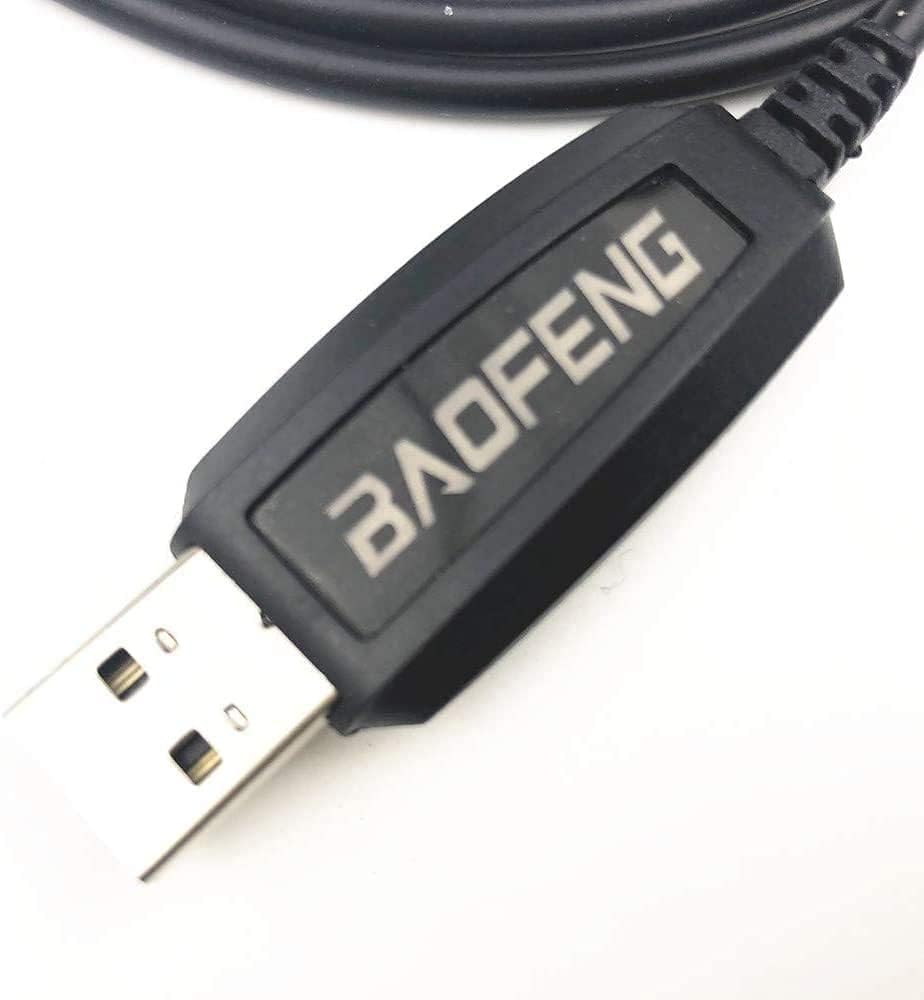 Baofeng BF-T1 Programming USB Cable - Replacement Mini Radio Walkie Talkie CD Firmware Cable - Compatible with Two Way Radios - Perfect for Programming, Firmware Updates & Radio Accessories