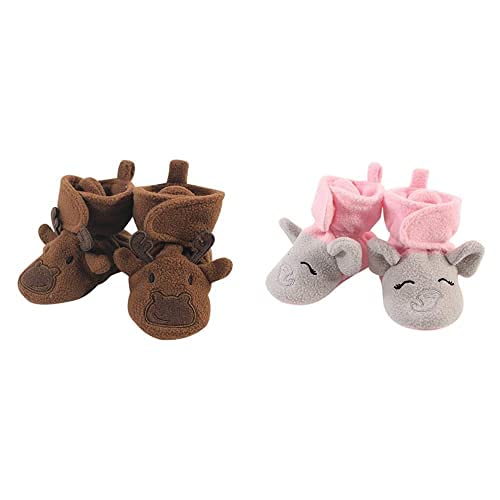 Cozy Fleece Booties for Baby Girl 18-24 Months - Winter Warm Socks