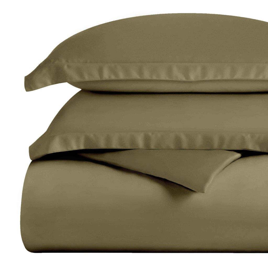 Premium 100% Egyptian Cotton Duvet Cover Set - 300 Thread Count, Breathable & Soft Bedding for All Seasons - Perfect for Master Bedroom, Guest Room & Luxury Hotels