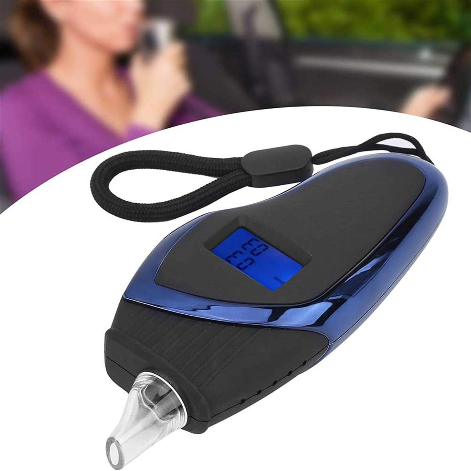 Scout Breathalyzer - Professional Grade Alcohol Tester with High Accuracy | Portable BAC Detector for Personal & Workplace Use | Ideal for Parties, Driving Safety & Alcohol Monitoring