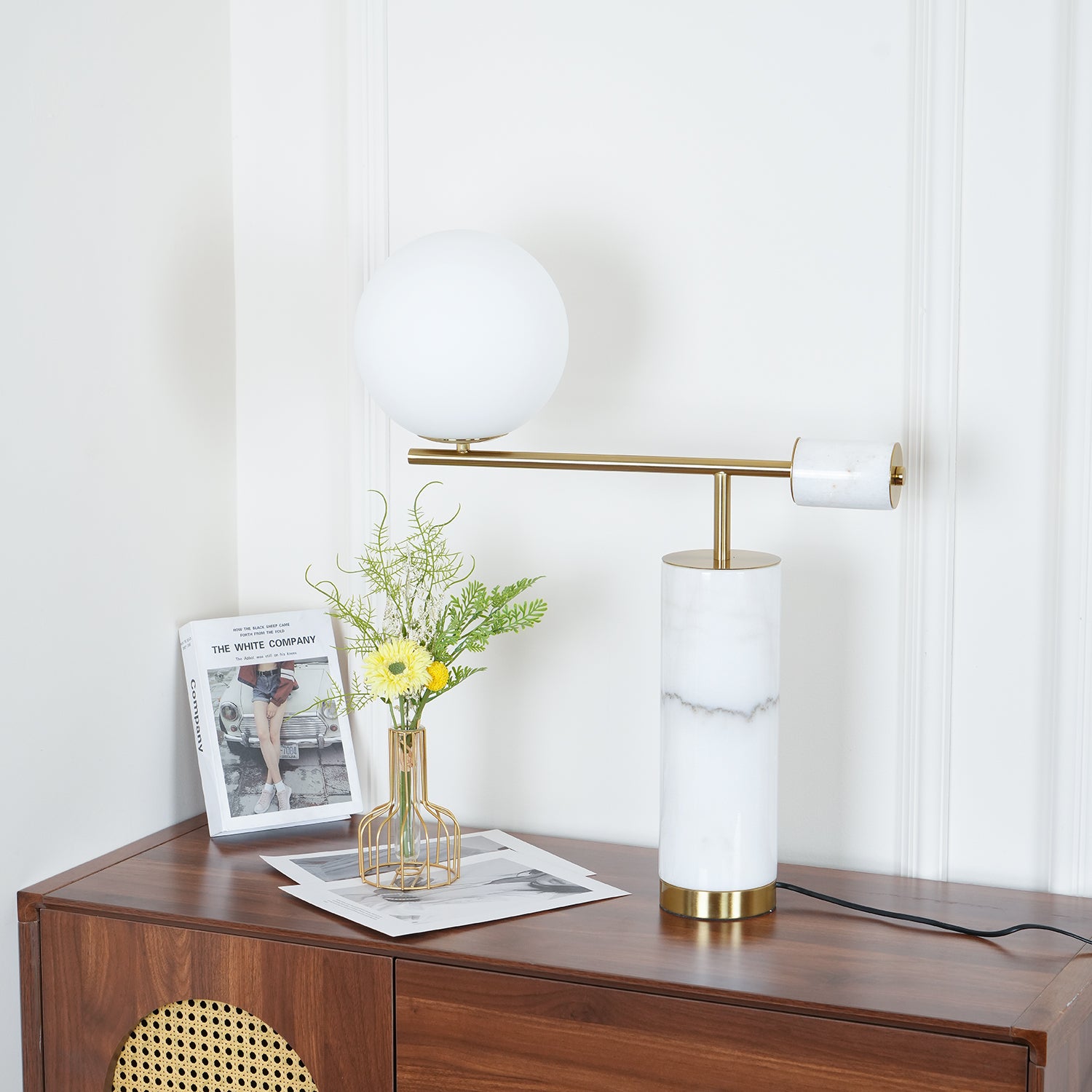 Lexi Table Lamp - Modern LED Desk Lamp with Adjustable Brightness & Color Temperature for Home Office, Bedroom, and Study Room - Perfect for Reading, Working, and Relaxing