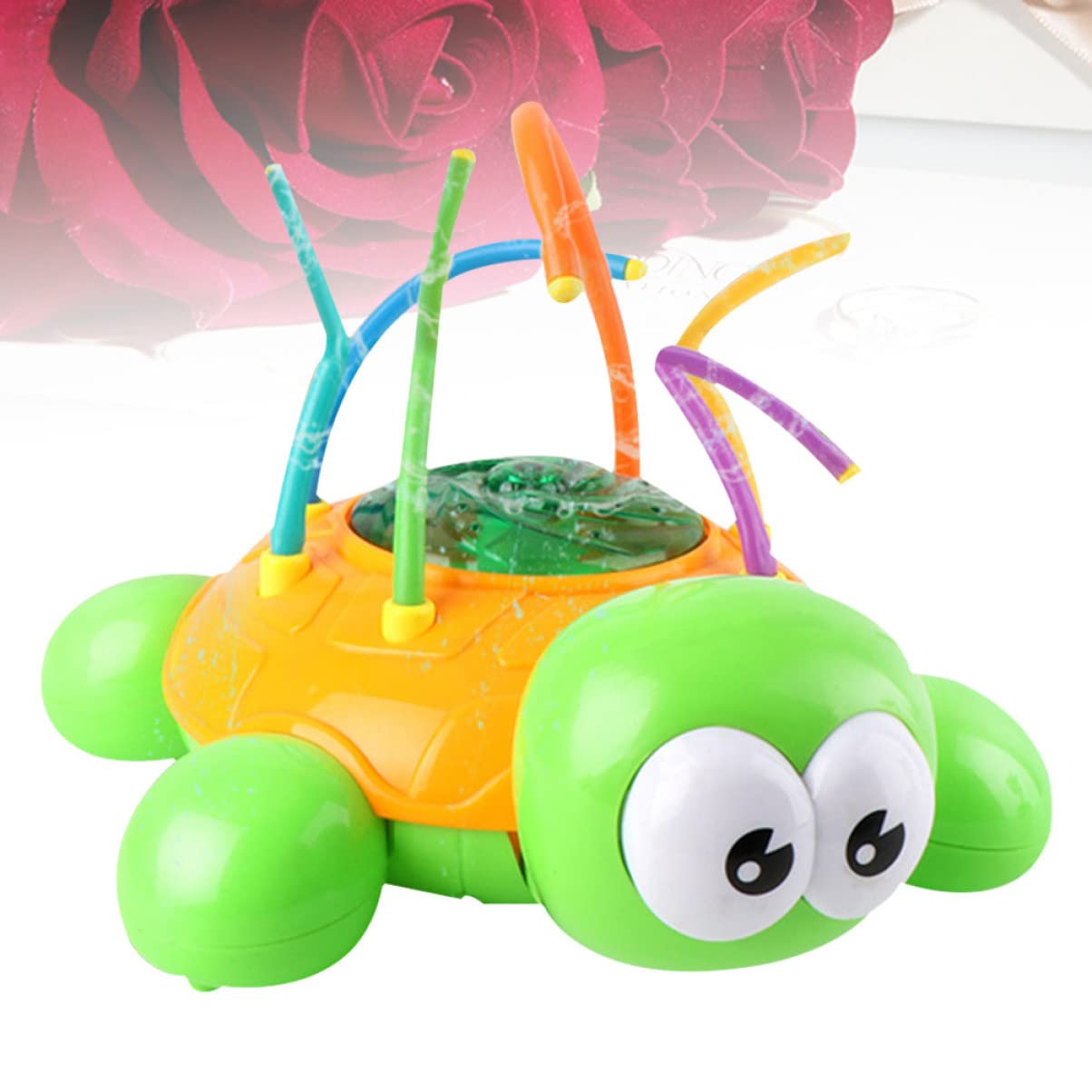 TOYANDONA 1pc Bathtime Toy Spray Sprinkler - Rotating Bath Toy for Infants & Toddlers, Fun Water Sprinkling Shower Toy for Kids - Perfect for Bathtime Play & Outdoor Water Activities
