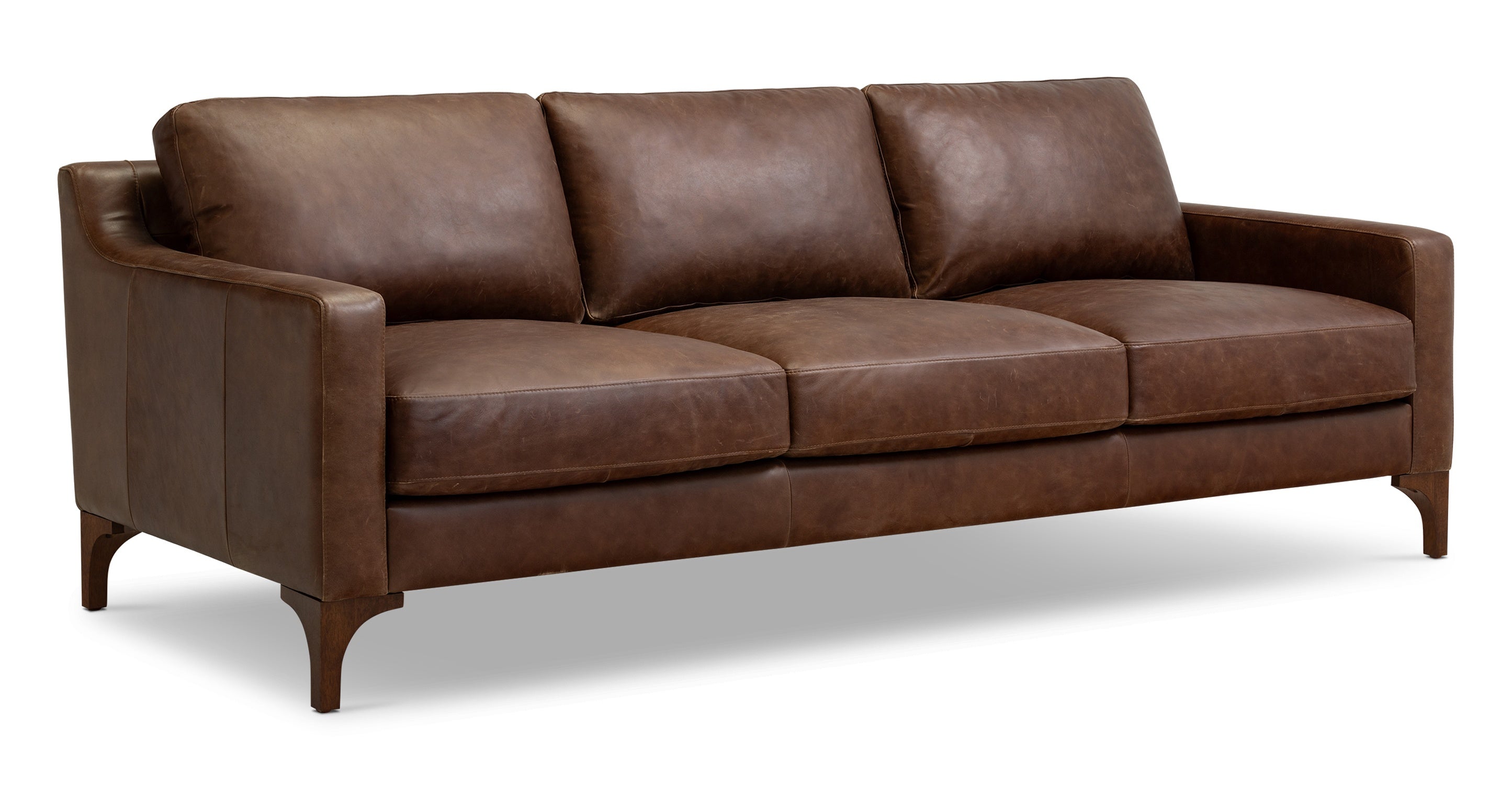 Luxury Sorrento Genuine Leather Sofa - Modern Comfort for Living Room, Office & Lounge - Perfect for Home Decor & Relaxation