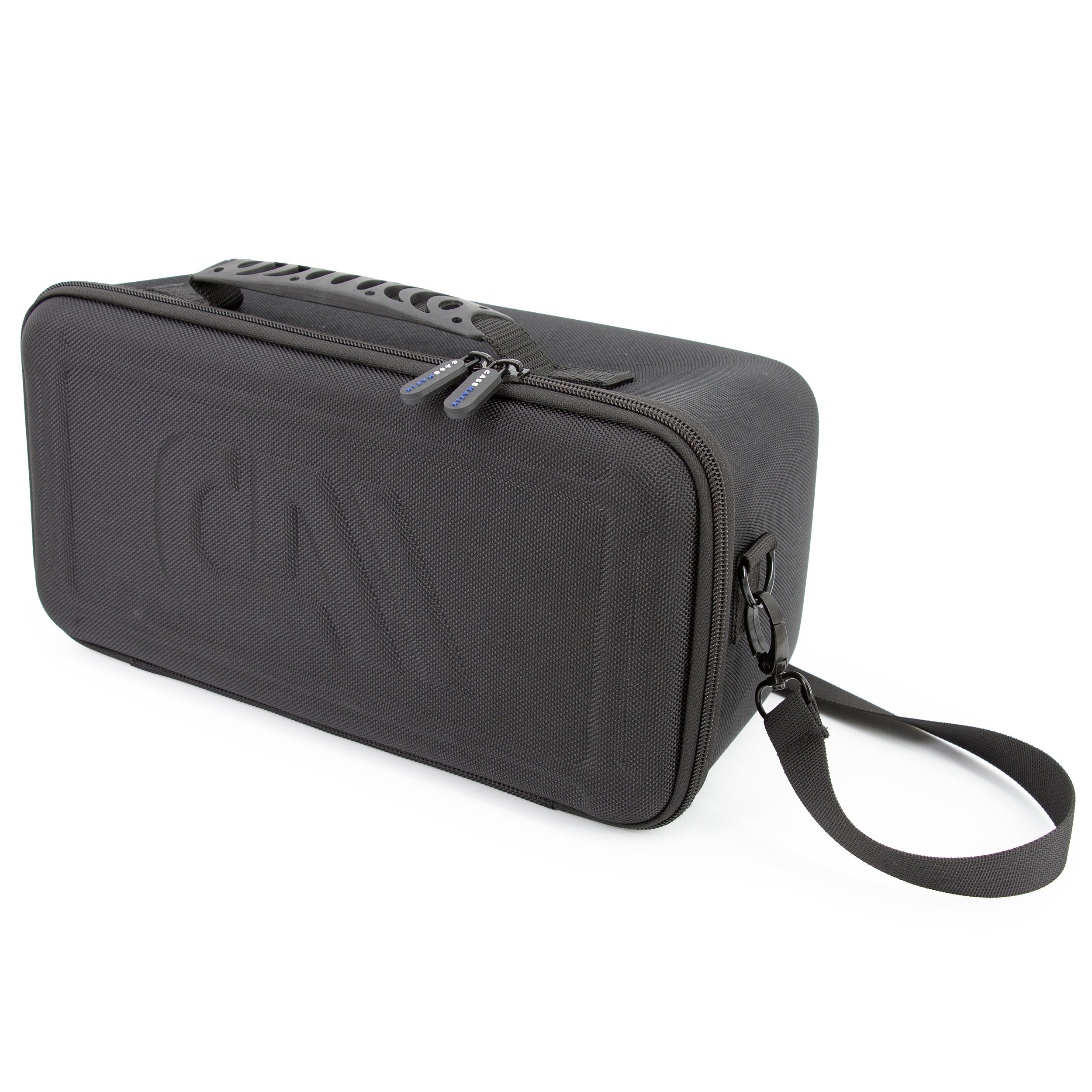 CASEMATIX Protective Carrying Case for LG XBOOM Bounce by will.i.am Portable Bluetooth Speaker - Durable Travel Storage with Handle & Strap - Perfect for Outdoor Adventures, Travel & Home Use