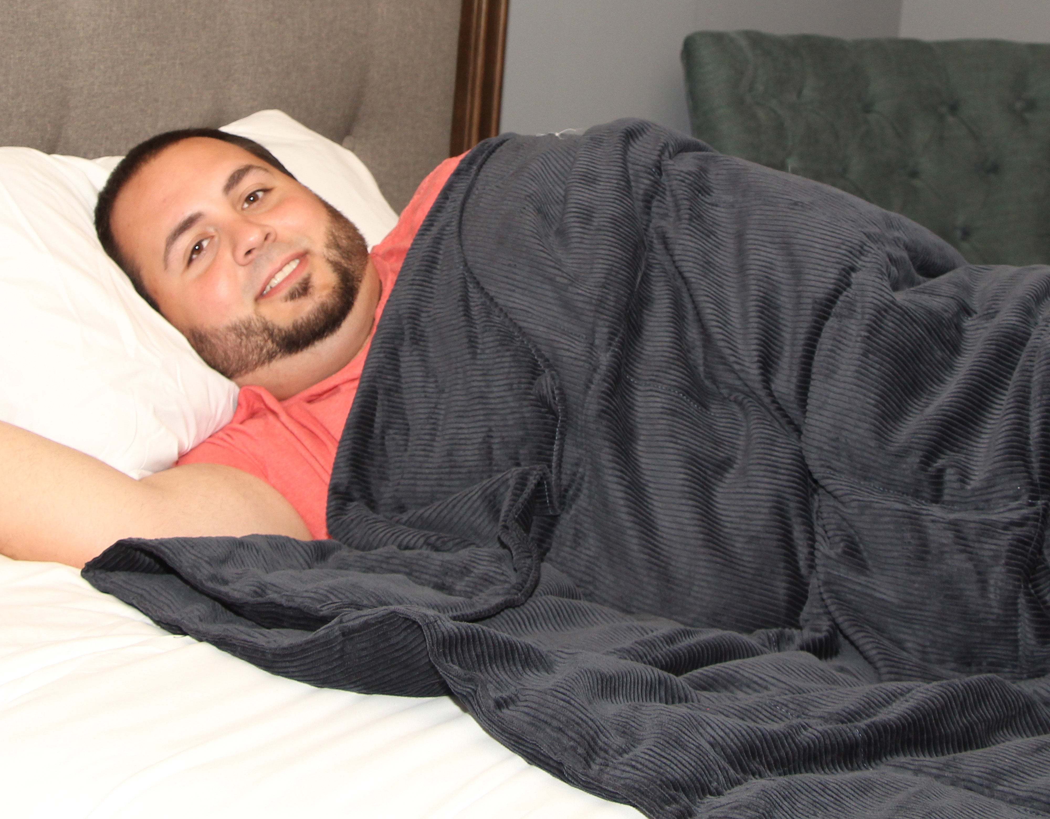 Sleep Tight™ Weighted Blanket - Premium Custom Fabrics (Temporarily Unavailable) for Stress Relief & Better Sleep - Perfect for Anxiety Relief, Insomnia, and Cozy Nights