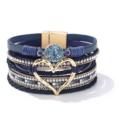 A2:Bangle Bracelets(blue)