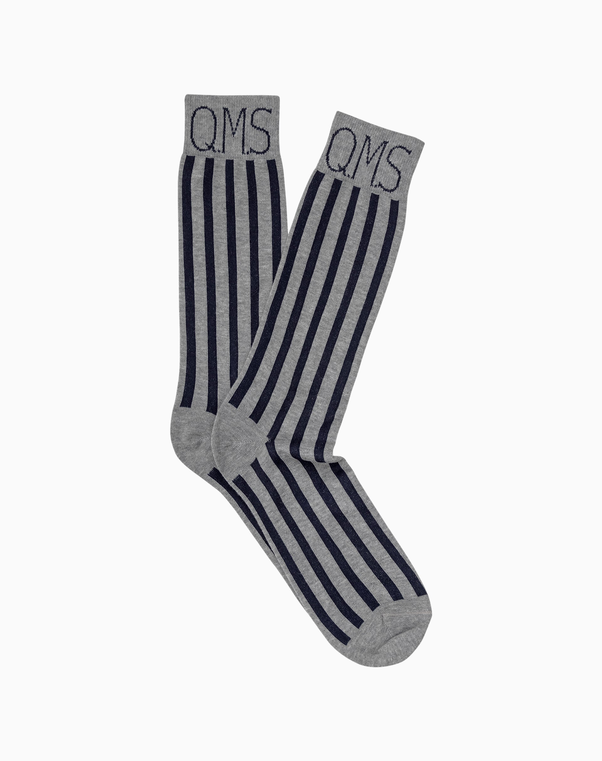 Vertical Stripe Socks for Men & Women - Fashionable Crew Length Cotton Blend Socks - Perfect for Casual Wear, Sports & Everyday Comfort