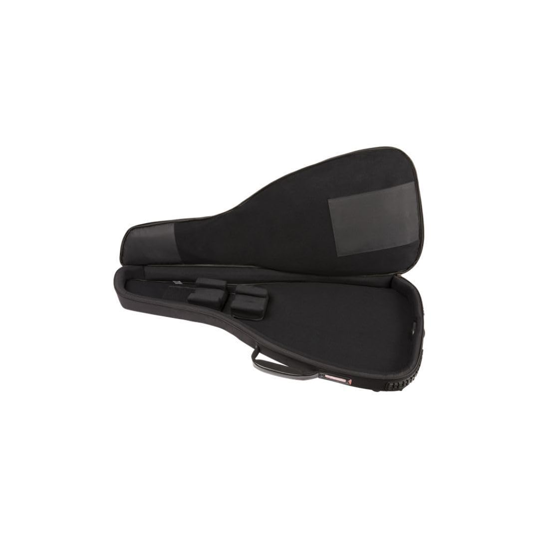 Fender FE1225 Electric Guitar Gig Bag - Black Padded Case for Electric Guitars - Perfect for Travel, Storage & Protection