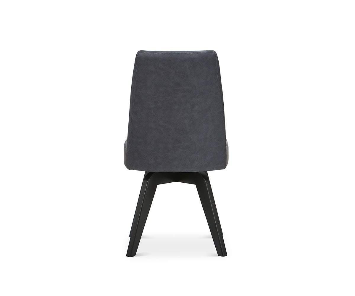 Raynor Swivel Dining Chair - 360 Degree Rotating Modern Kitchen Chair with Padded Seat - Perfect for Dining Room, Kitchen Island, and Home Office
