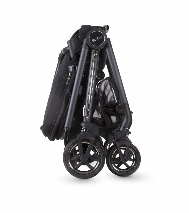 Silver Cross Dune Stroller with Compact Bassinet - Lightweight Travel Stroller for Newborns & Toddlers - Perfect for City Walks, Shopping & Air Travel