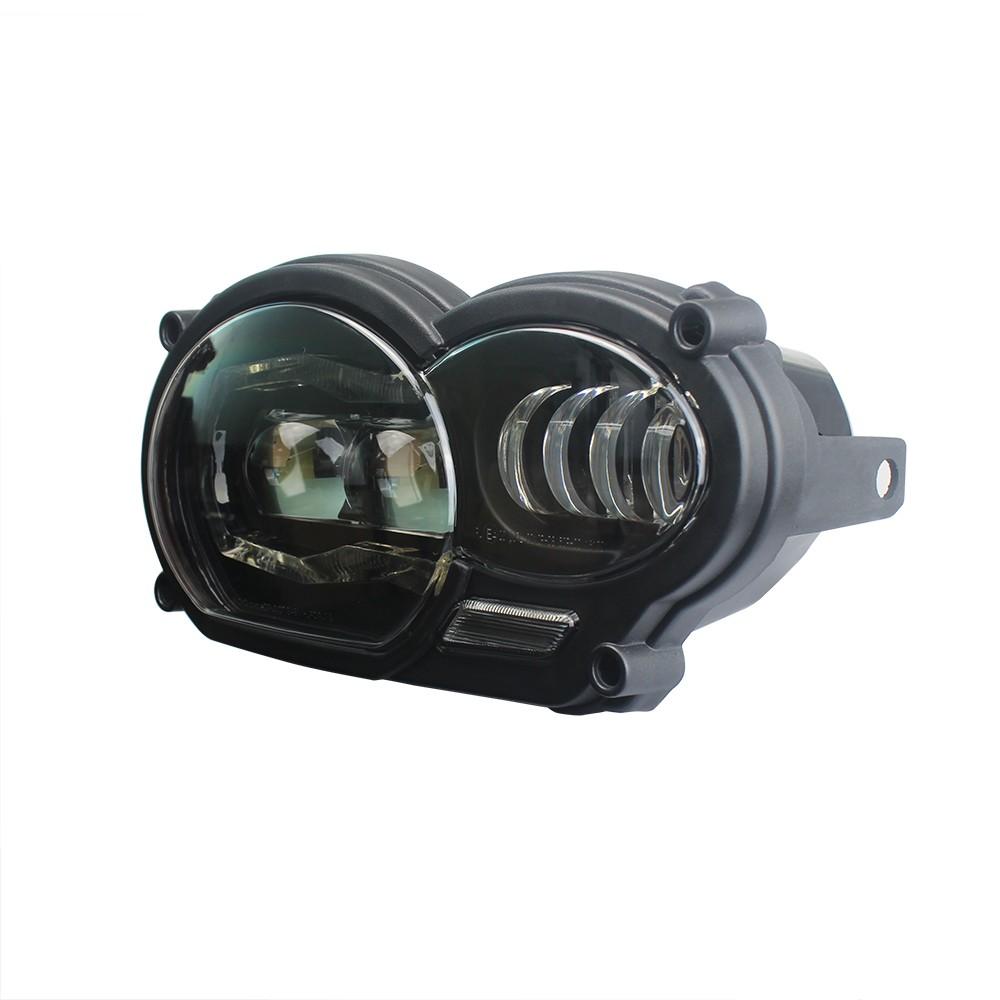 Eagle Lights LED Headlight Kit with Halo Ring for 2006-2012 BMW R1200GS Motorcycle - High Visibility & Style Upgrade for Night Riding & Adventure Tours