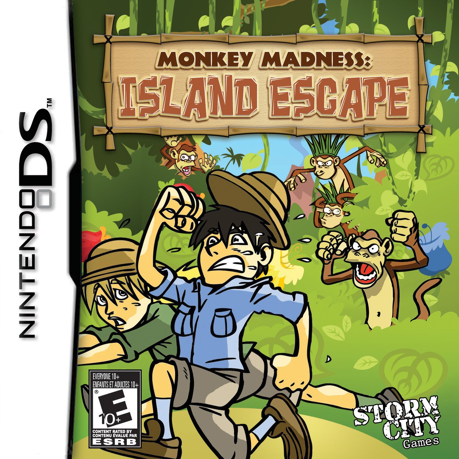 Monkey Madness: Island Escape - Nintendo DS Game - Fun Adventure for Kids & Family Game Night