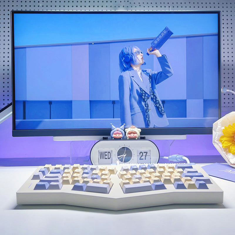 ACGAM Far Star Cherry Profile Keycap Set - 152 Keys for Mechanical Keyboards - Perfect for Gaming, Typing & Custom Builds