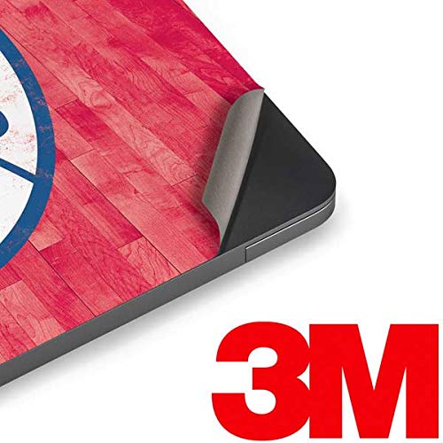 Official NBA Philadelphia 76ers Hardwood Classics Laptop Skin Decal for MacBook Air 13-inch Retina (2018-2019) | Protective Vinyl Sticker Cover | Perfect for Basketball Fans, Office & School Use