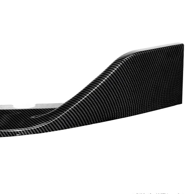 Carbon Fiber Front Bumper Lip Spoiler for 2015-2022 Dodge Charger SRT | Body Kit Splitter & Air Chin | Aggressive Style Upgrade for Street Racing & Car Shows