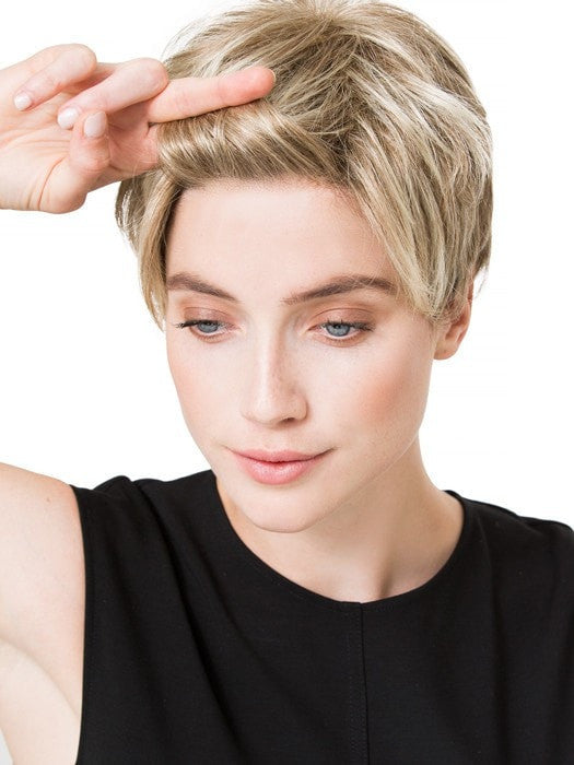 Ginger Mono Synthetic Lace Front Wig with Mono Top - Soft & Natural Looking Human Hair Wig for Women | Perfect for Cosplay, Daily Wear & Special Occasions