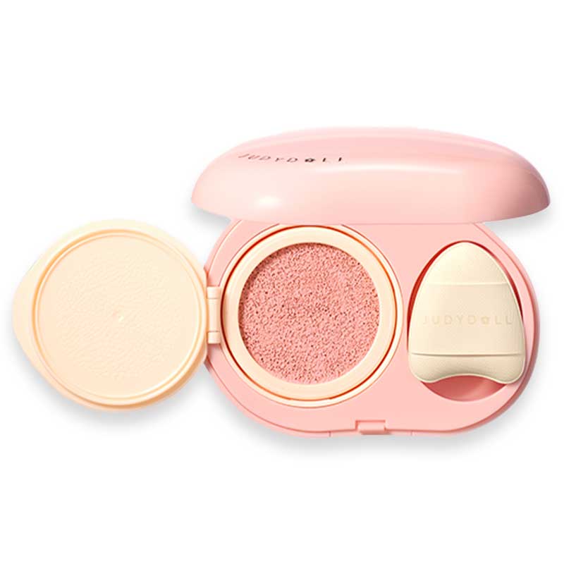 Judy Doll Pearl Cushion Brightening Concealer - Lightweight Liquid Foundation for Flawless Coverage, Perfect for Daily Makeup & Special Occasions