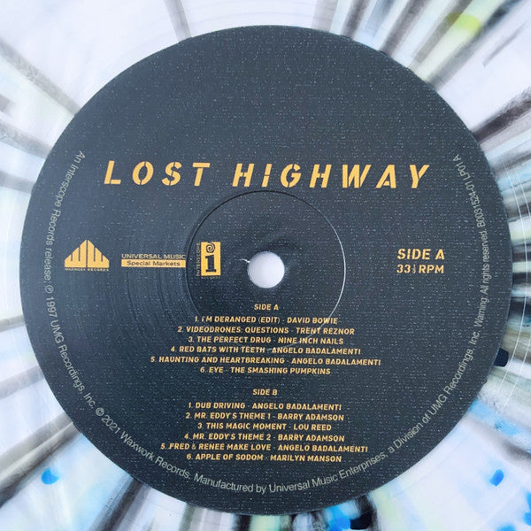 Lost Highway Original Motion Picture Soundtrack Vinyl LP - Limited Edition Deluxe Remastered 150g Mint Condition | Perfect for Movie Collectors & David Lynch Fans