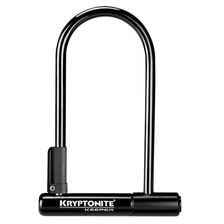Kryptonite KEEPER 12 STD Bicycle U-Lock - High Security Bike Lock for Urban Commuting & Outdoor Cycling - Perfect for City Streets, Campus, and Parking Lots