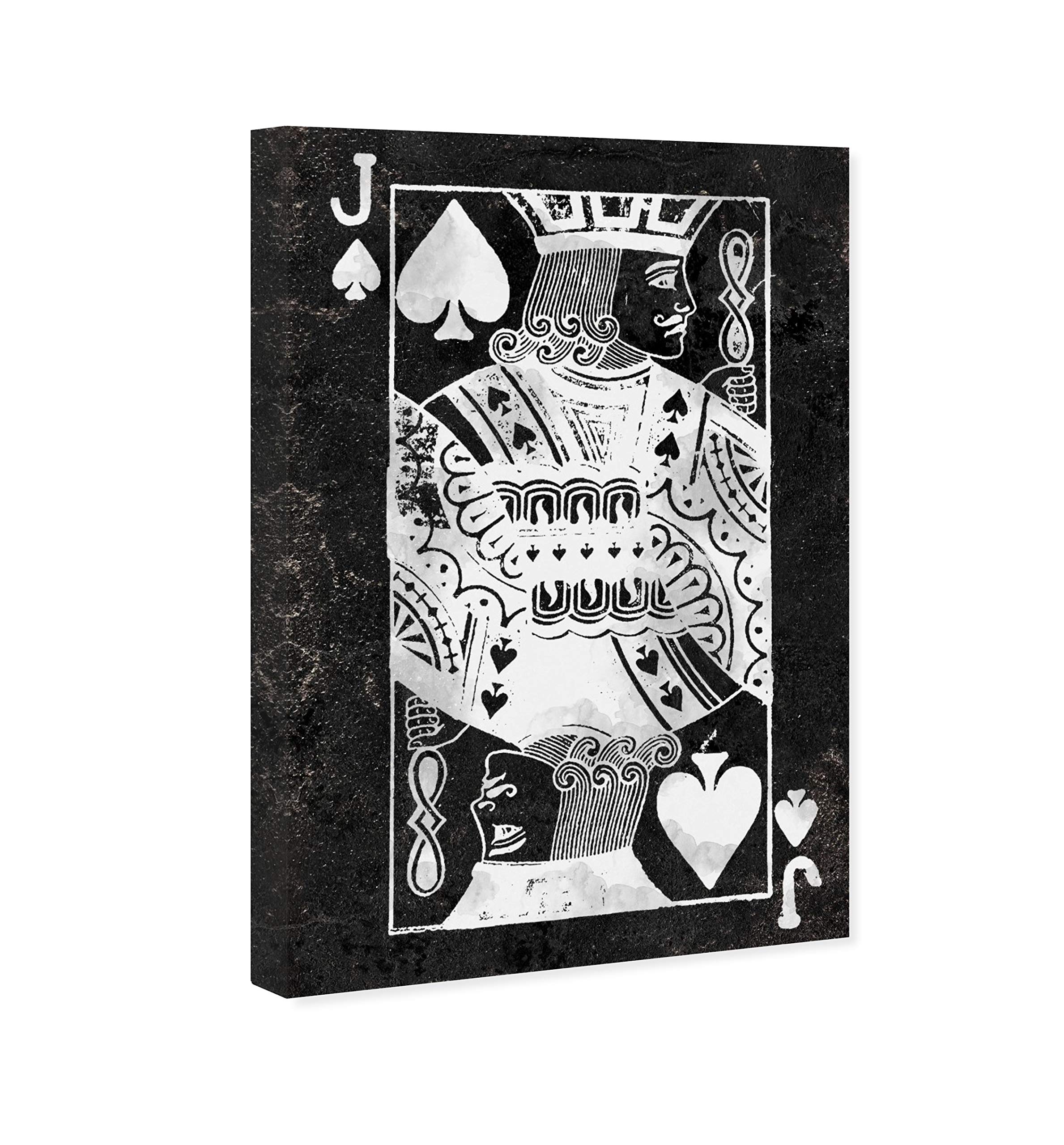 Black and White Jack Wall Art Canvas Print by Oliver Gal Artist Co. - 30