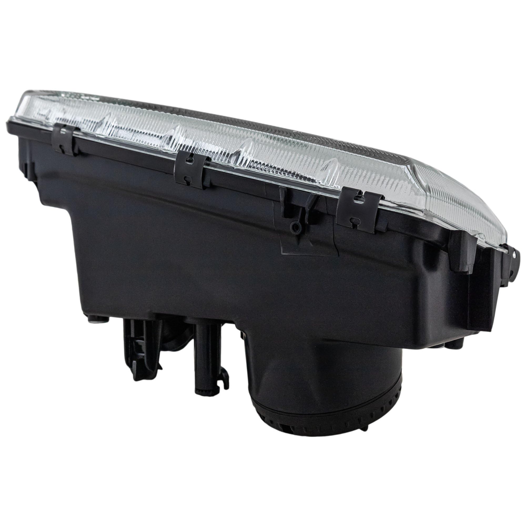 Go-Parts Replacement Headlight Assembly for Volvo C70 1998-2002 - Left Driver Side Halogen Headlamp (No Leveling) - Perfect for Night Driving & Foggy Conditions