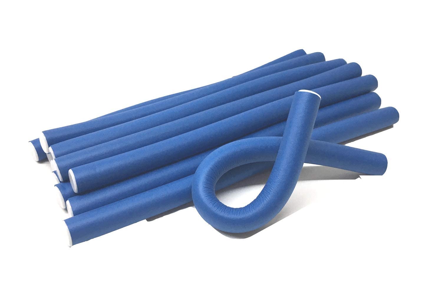 Soft Foam Hair Rollers No Heat - 6 Pack Flexible Curling Rods for Women & Girls, Perfect for Overnight Styling of Long & Short Hair | Home Use & Travel Friendly