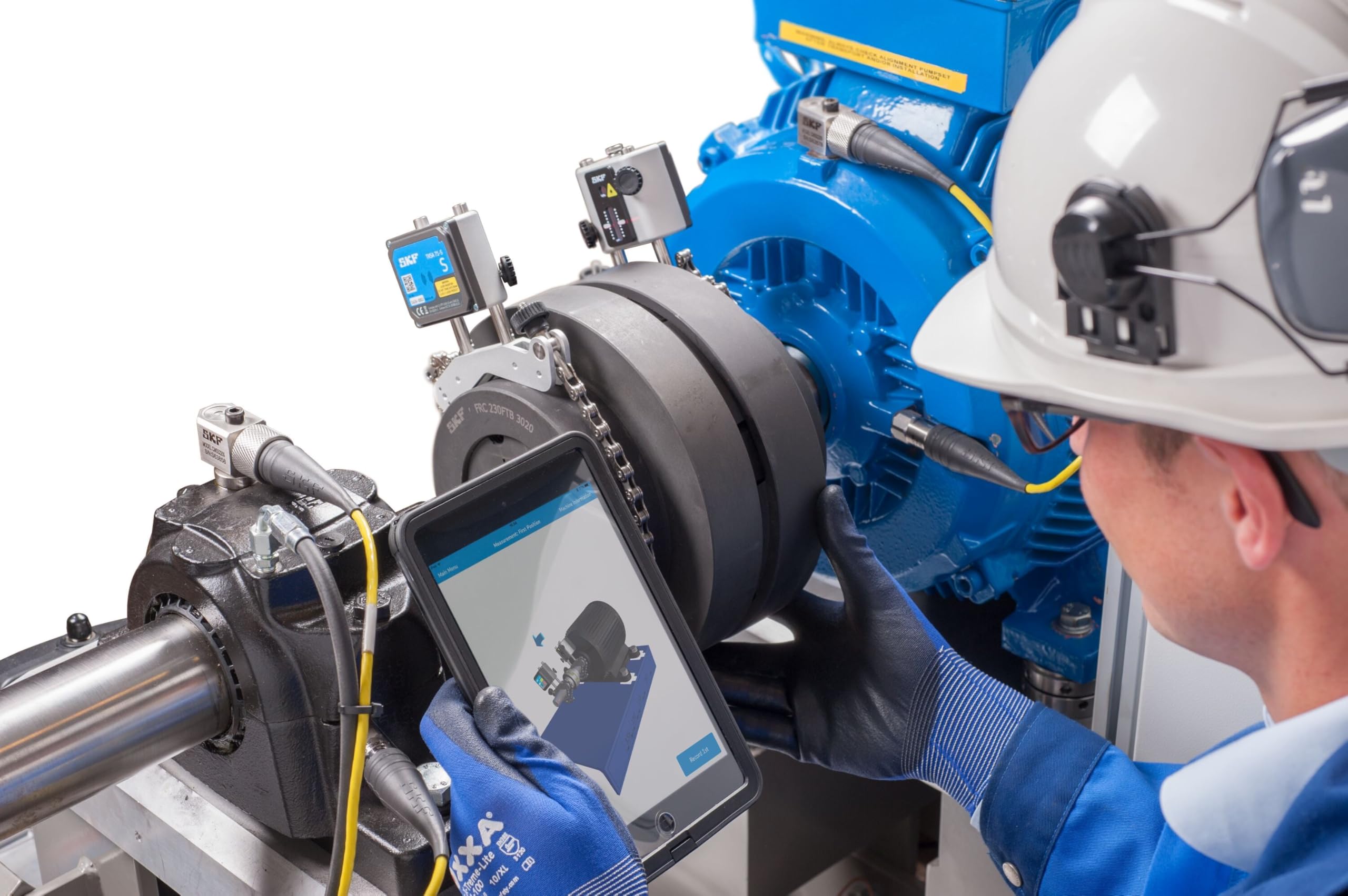 SKF TKSA 71 Professional Wireless Laser Shaft Alignment System - High Precision Industrial Equipment for Rotating Machinery Maintenance | Perfect for Pump, Motor, and Gearbox Alignment in Manufacturing Plants