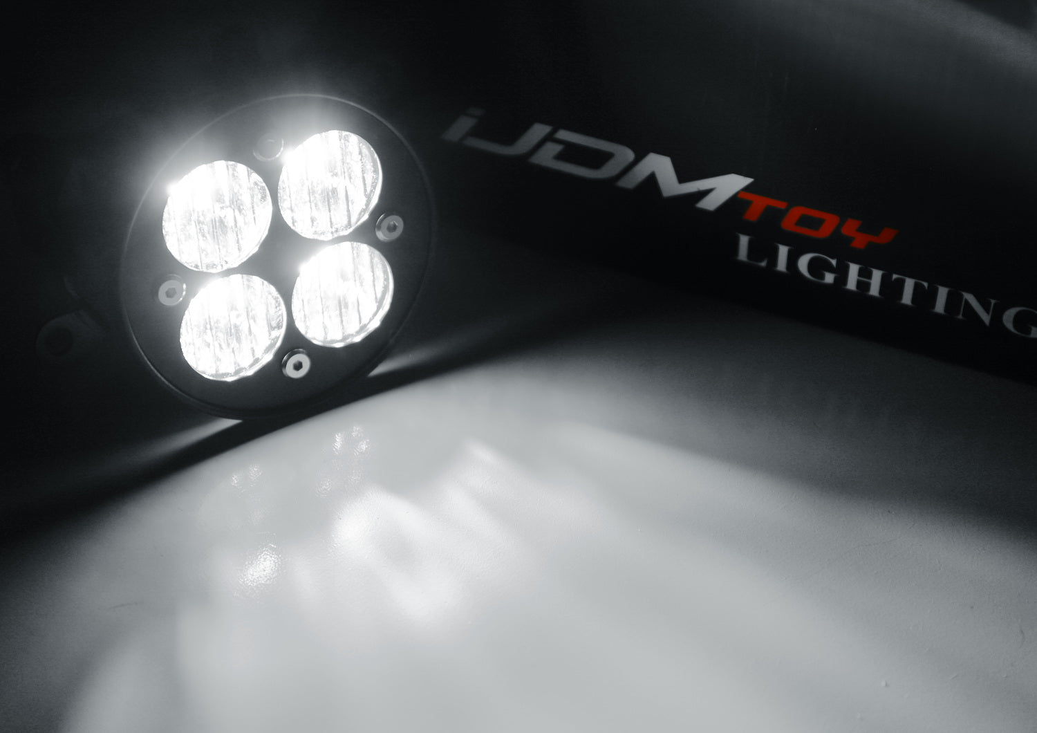 24W LED Clear Lens SAE Fog Light Kit for Toyota Tacoma/Tundra/4Runner - Wide Angle Beam, Durable Off-Road Lighting for Night Driving & Adverse Weather Conditions